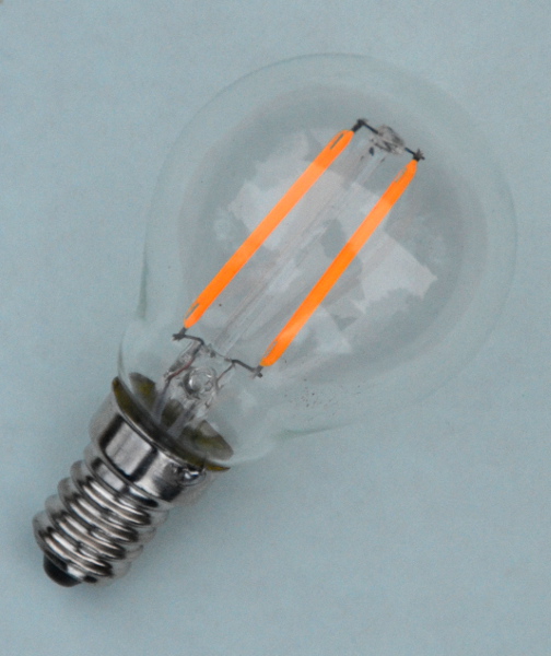 (image for) LED filament, golf ball 4W
